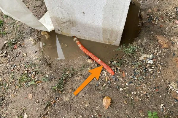 Improperly Sealed Piping